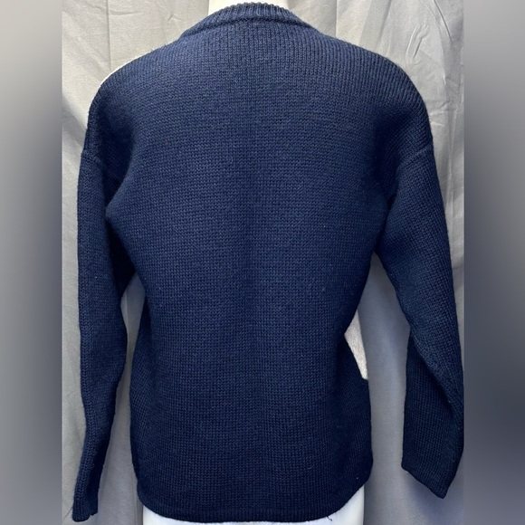 Vintage Unmarked Rare Chevron Hidden Stitch Sweater No size/brand - Picture 3 of 6